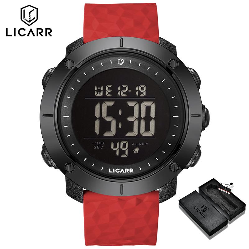 LICARR Brand Original Men's Watch Fashion light Sports Calendar Waterproof 9520
