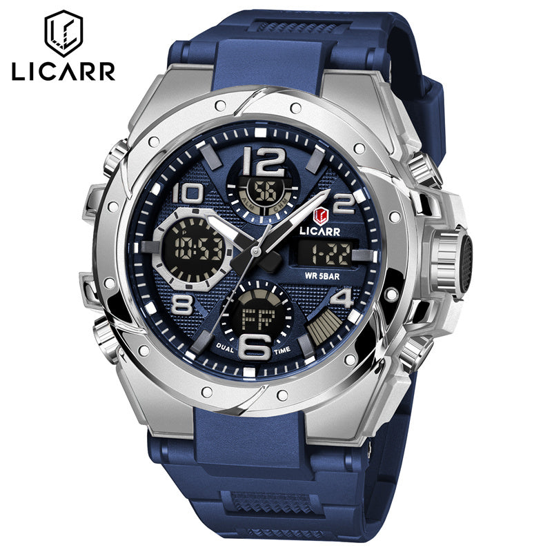 LICARR Sports Waterproof Multifunctional Men's Watch