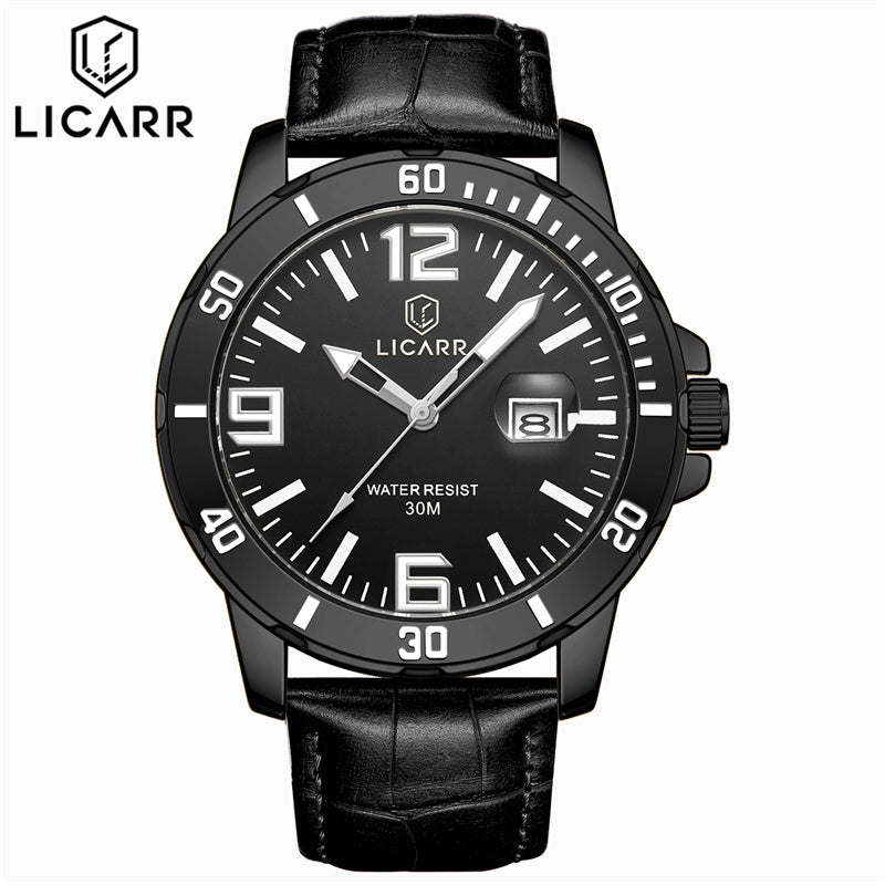 LICARR Brand Waterproof Watch Men Fashion Casual