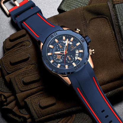 LICARR Original Brand Waterproof Fashion Men's Watch Sport Chronograph Casual Watch
